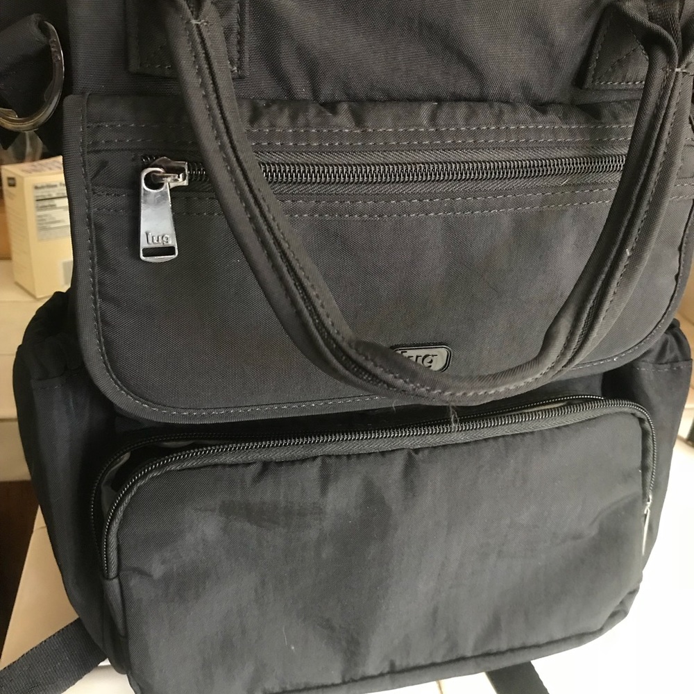 Lug luggage topper back pack.